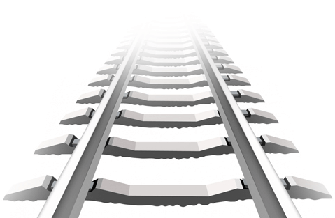 Railway Tracks Vector